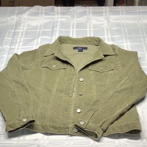 GAP Corduroy Olive Jacket Size XL